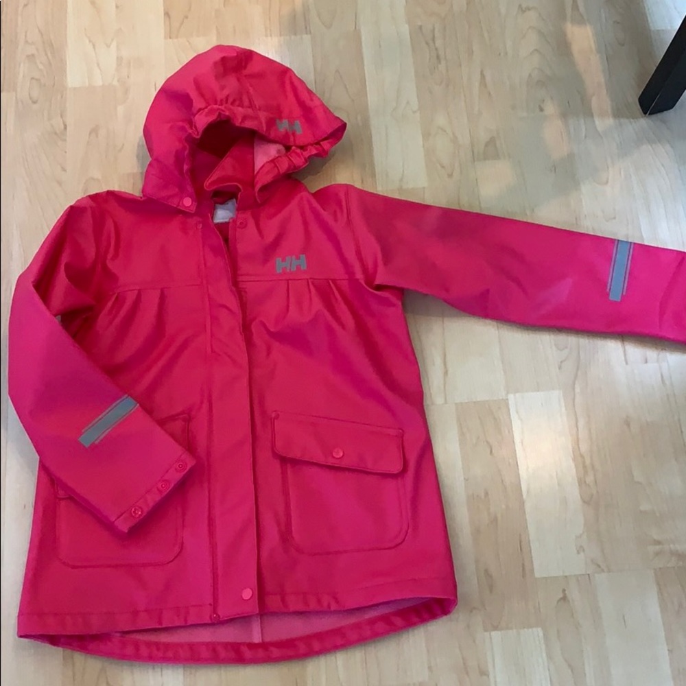 Helly Hensen Girls Raincoat size 8